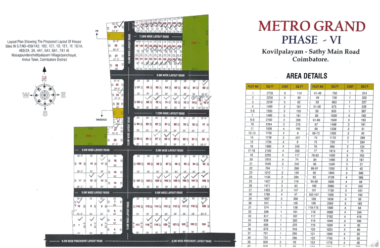 dtcp plots for sale in metro grand sitemap